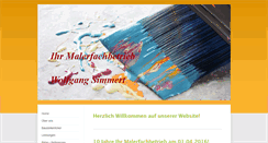 Desktop Screenshot of maler-simmert.com